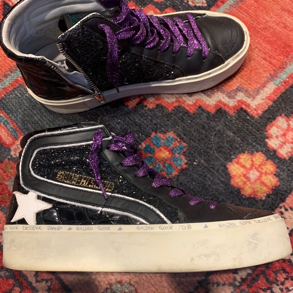 GOLDEN GOOSE HI SLIDE SNEAKER